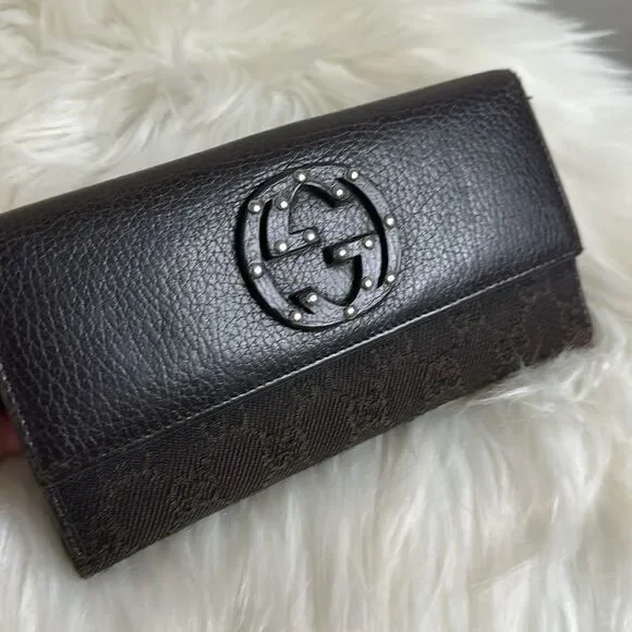💯Authentic Gucci Soho Long Wallet🍀 - Picture 4 of 17